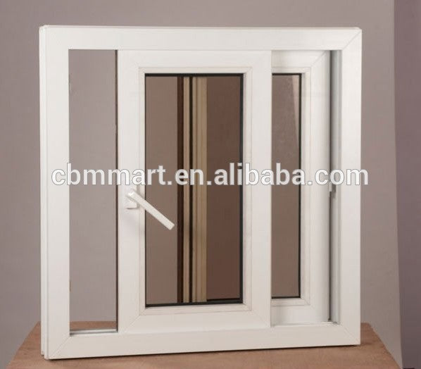 hinge pvc window/pvc window profile china/slide pvc windows on China WDMA