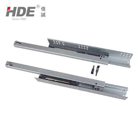 kitchen doors with push open mechanism easy close mount full extension drawer slide on China WDMA