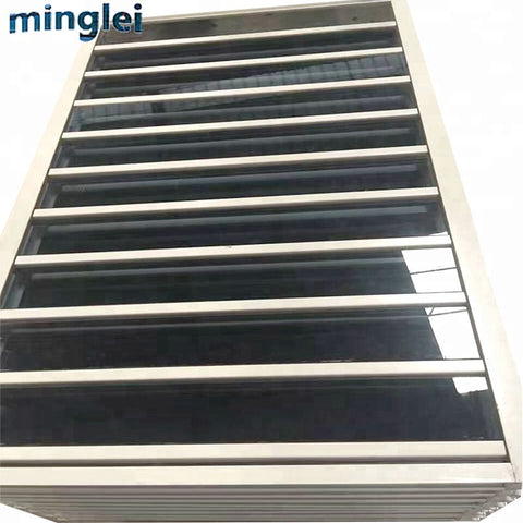 modern new thin frame aluminum windows anodised aluminium louvre windows on China WDMA