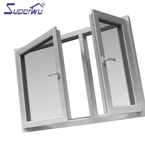 quality chinese products pvc/upvc frame glazed bifold doors and windows on China WDMA