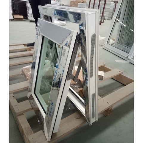 uPVC top hung window on China WDMA