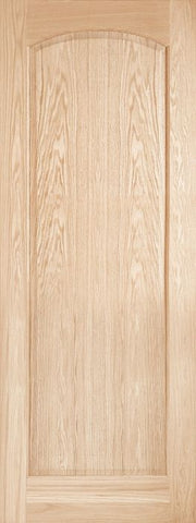 WDMA 12x80 Door (1ft by 6ft8in) Interior Barn Paint grade 2010C Wood Arched Panel Contemporary Modern Ovolo Single Door 1