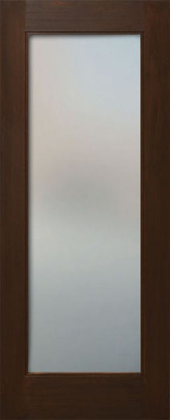 WDMA 24x80 Door (2ft by 6ft8in) Interior Mahogany 80in One Lite Square Sticking w/Reveal Single Door 1