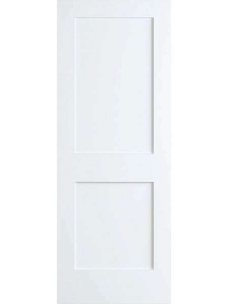 WDMA 30x80 Door (2ft6in by 6ft8in) Interior Swing Pine 80in Primed 2 Panel Shaker Single Door | 4102 1