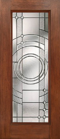 WDMA 30x80 Door (2ft6in by 6ft8in) Exterior Mahogany Full Lite Single Entry Door EN Glass 1