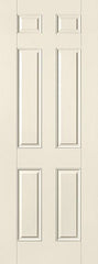 WDMA 30x96 Door (2ft6in by 8ft) Exterior Smooth 8ft 6 Panel Star Single Door 1