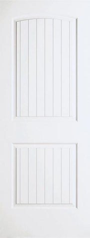 WDMA 32x96 Door (2ft8in by 8ft) Interior Barn Smooth 96in Santa Fe Solid Core Single Door|1-3/8in Thick 1