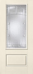 WDMA 34x80 Door (2ft10in by 6ft8in) Exterior Smooth MaplePark 3/4 Lite 1 Panel Star Single Door 1