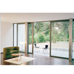 China WDMA glass aluminum lift sliding door