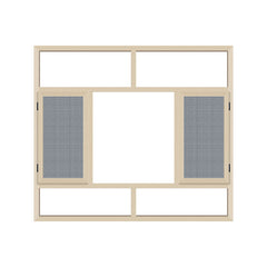 WDMA Aluminum Door Window With Mosquito Net Price For Nepal Market