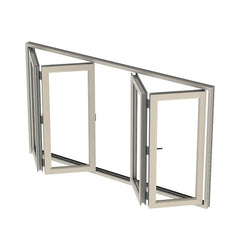 WDMA folding glass window Aluminum Folding Window 