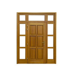 WDMA Mahogany Solid Wood Front Door Carving Design