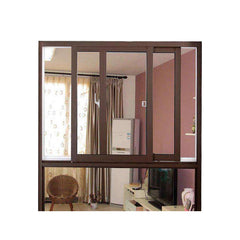 China WDMA Wooden Sliding Window Grill Design For Sales